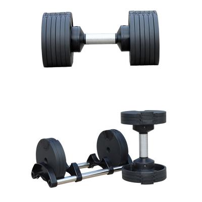 China Universal Manufacturer Factory Core Fitness Premium Rubber Books 20kg Dumbbell With Racks For Fitness for sale