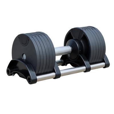 China Manufacturer Factory For Sale Steel 20kg 32kg Universal Adjustable Dumbbell Dropshipping For Bodybuilding for sale