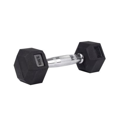 China Factory Outlet Wholesale Universal New Style Home Exercise Hex Fix Dumbbell Steel For Strength Training for sale