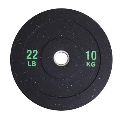 China Silicone Rubber Best Selling Rubber Solid Competition Bumper Plate For Having Physical Training for sale