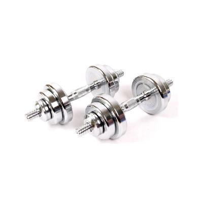 China Hot Selling Universal High Quality Weightlifting Set Stainless Steel Dumbbell For Fitness for sale