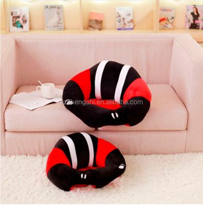 China Gift / Blanket Free Sample Baby Sofa Cozy Feeding Plush Sofa Chair Plush Baby Animal Sofa For Kids for sale