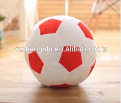 China Gift / Blanket OEM Colorful Kids Soft Plush Football Soft Stuffed Toys For Boys And Football Team for sale