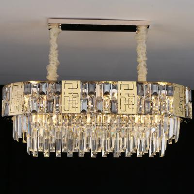 China Factory Wholesale Modern New High Crystal Pendant Chandelier Decor Luxury Directly for sale