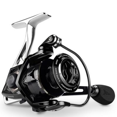 China LEFT HAND KastKing Megatron Fishing Reel 18KG Max Drag 7+1 Ball Bearings Reel Carbon Fiber Drag 7+1 Aluminum Spinning Reel for sale