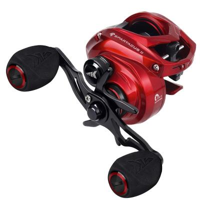 China KastKing Spartacus II Ultra Smooth 7.2:1 Ball Bearings 8KG Max Drag 7+1 LEFT HAND Baitcasting Gear Ratio Fishing Reel for sale