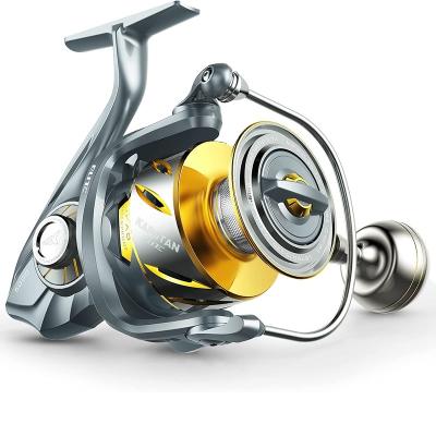 China LEFT HAND KastKing Kapstan Elite Saltwater Spinning Reel IPX6 Waterproof Up to 55LBs Max Drag Big Game Fishing Reel CNC Aluminum Body for sale