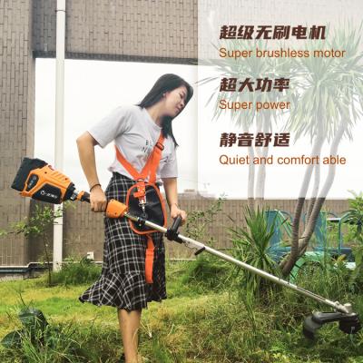 China High quality cordless electric 58v brush cutter for sale