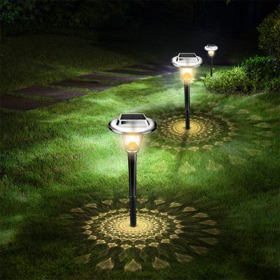 China Waterproof Garden IP65 Battery Power Yard Walkway Landscape Street Light Lawn Lamp RGB Led Lighting Gardens Outdoor Solar Street Light for sale