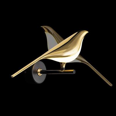 China New modern modern bedroom wall light bird shape lighting bedside lamp bedroom trace modern indoor outdoor scones wall lights for sale