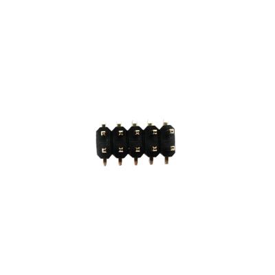 China Hot Sale 1-3A Pin Header 2.54mm Pin Header Single Pitch Double Row Male Connector for sale