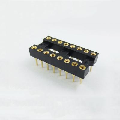 China Hot Selling Standard Launch 1.778mm 2.54mm PCB IC Sockets 6~64 Pins Socket IC Sockets for sale