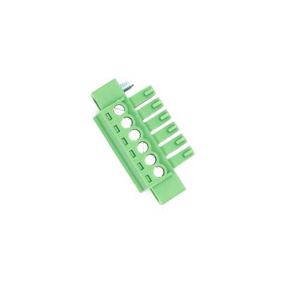 China PCB Screw Barrier Plug-in Type Through Wall Or Panel Terminal Block Terminal Connector 2P-24P PCB Connectors for sale