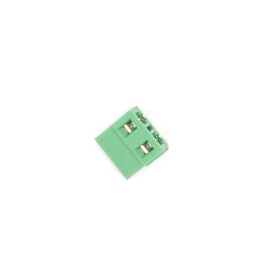 China PCB Green Terminal Block Connector 2P-24P Screw Barrier Plug-in Type Through Wall or Panel PCB Terminal Connectors for sale