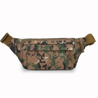 China Anti-theft Fanny Pack Waterpoof Portable Nylon Tactical Sports Shape Fanny Pack Camouflage Waist Bag for 2022 for sale