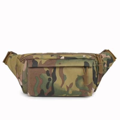 China 2022 Factory Direct Sports Anti-theft Waterproof Nylon Camouflage Waist Pack Tactical Pack For Men for sale