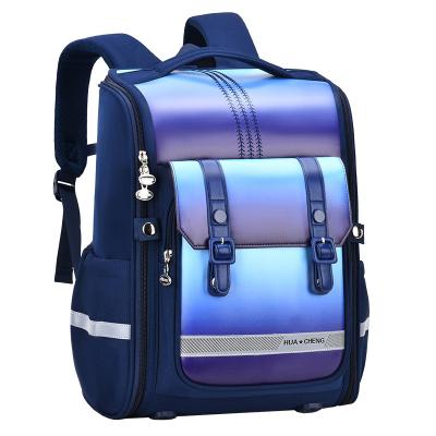 China New 1000D Oxford Gradient Waterproof Oxford Waterproof Children's Bagpack LOGO Backpack Mochila Durable Boy Girl School Bags 2022 for sale