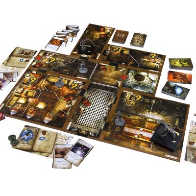 China Customization Paper Professional Personal Board Games Miniatures Board Game Arabic Board Game for sale