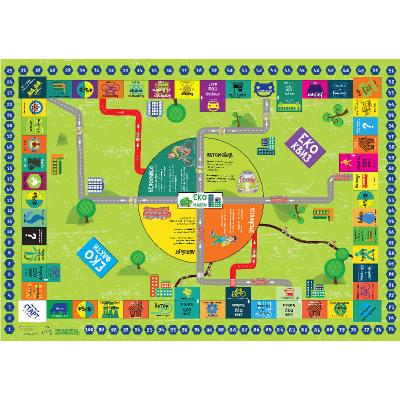 China Paper custom printed high quality educational board game made in China for sale