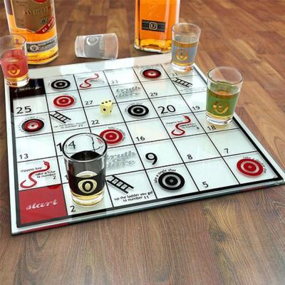 China Paper Custom Printed High Quality Eco - Friendly Paper Drinking Board Game For Party for sale