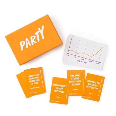 China Direct Measure Paper Party Card Game From Manufacturer for sale