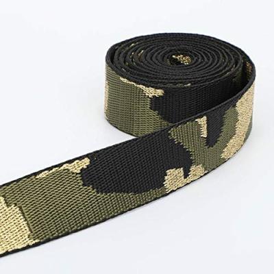 China Customized Elastics Design Polyester Webbing Sublimation Printing Webbing, Canvas Ribbon Belt, Backpack Webbing Straps for sale