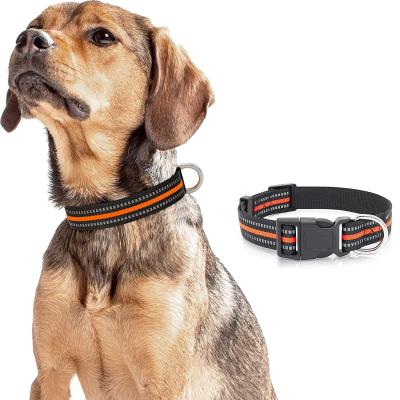 China Customized 2021 new effective and durable pet two color nylon collars with reliable quality for sale