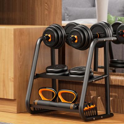 China Indoor POWERED Metal Dumbbell Rack Dish Rack Gym Fitness Accessories for sale