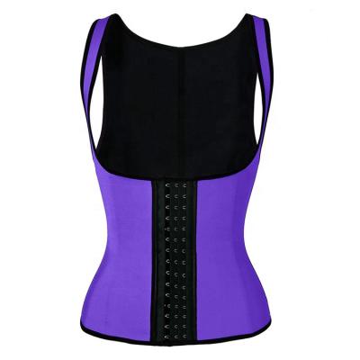 China Non-slip Increased Breathability And Comfortable Wearing Adjustable Compression Plus Size Shaper Purple Waist Belt Abdomen Corset for sale