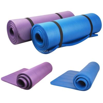 China Durable Customized Extra Thick Eco Friendly 10/15mm Thickness Yoga Mat For Home Use for sale