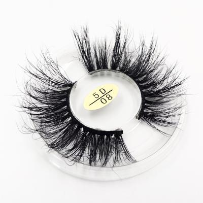 China 25-30 Times Individual Eyelash Mink Ready To Ship 25mm Mink Lashes Private Label Fake Eye Lashes 3D Mink Eyelashes for sale