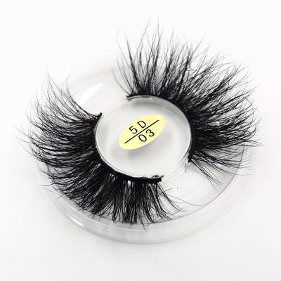 China 3D Layered Wholesale Seller 25mm Mink Eyelashes Dramatic Fluffy Mink Lashes With Eyelash Box Packing for sale