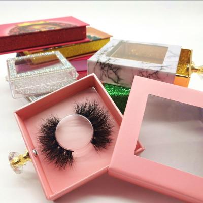 China 3D Layered Lashes 5D Mink Eyelashes Wholesale Packaging Box Custom Own Logo Brand Lashes Vendors Mink Eyelash Fluffy Seller for sale