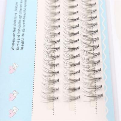 China Glow in the Dark Eyelash Extension Premade Loose Fans Best Pre Made Silk Mink Eyelash Volume Fans for sale