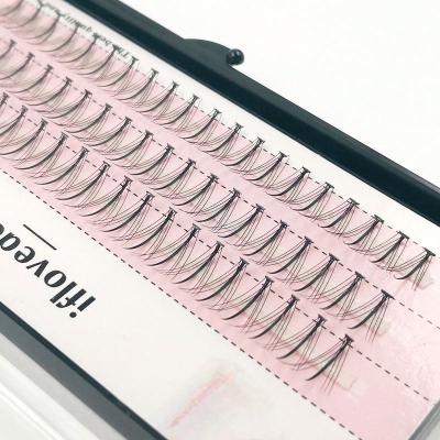 China Mink Lash Extension Russian Volume Natural Long Synthetic Eyelashes Individual Eyelash Extension Mink Eyelash for sale