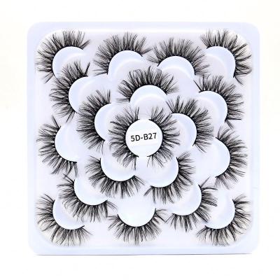 China Sensitive Strip 3d Wholesale Fake Mink Eyelash False Private Label Lashes for sale