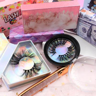 China Best Lasting Eyelashes Different 3D Mink Eyelash Natural Long Thick Mink Fur Eyelashes and Custom Package for sale