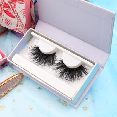 China Cheap Custom Made Clear Individual Black Stripe Label Natural Eyelashes Long Lasting Cotton Mink Eyelash 3D Long Thick Mink Fur Eyelashes for sale