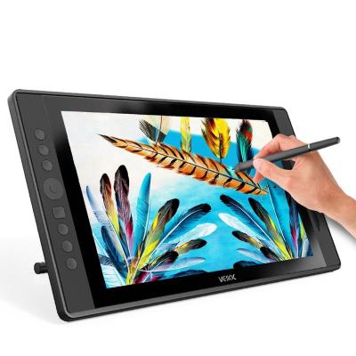 China VEIKK VK1560 9mm Thick LCD Drawing Tablet With 15.6 Inch 15.6 Inch Screen for sale