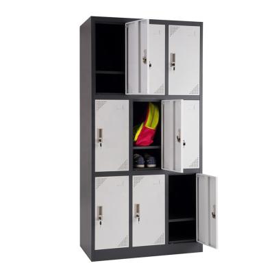 China Metal Steel Lockers School Gym Cell Phone Parcel Metal Locker School Gym Electronic Smart Cell Phone Luggage for sale