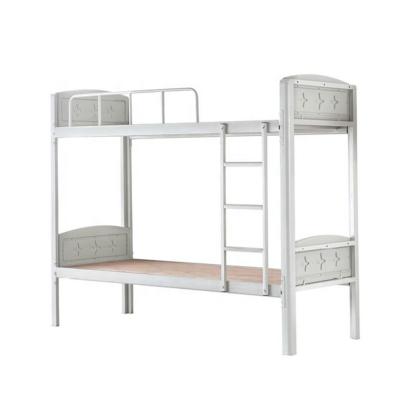 China (Other) Dormitory Metal Double Bund Beds Adjustable Heavy Duty Kids Bunk Bed With Ladder for sale