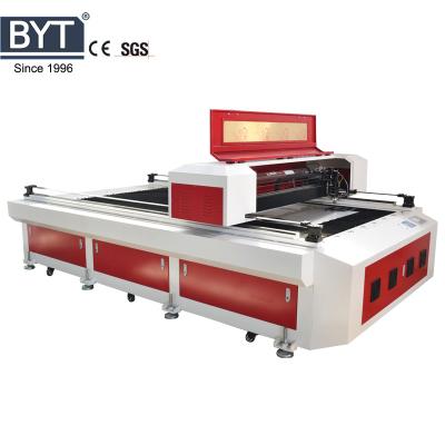 China Laser CUTTING BYTCNC factory supply metal and non-metal laser cutting machine for acrylic plywood stainless steel cutting for sale