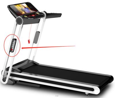 China Low Noise Automatic Foldable Incline Treadmill Incline Trademill Running Machine For Equipment Home Workout Fitness Gym Running Machine for sale