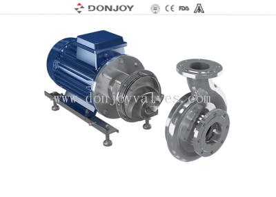 China Large Flow Centrifugal Beer High Purity Pumps Eclectic Operated For Wine / Beverage for sale