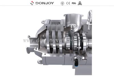 China Bomba de tornillo gemela sanitaria de la transferencia SS316L del atasco de la fruta en venta