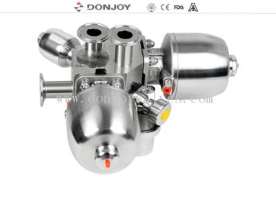 China DONJOY sanitary multiport Pneumatic Diaphragm Valve , multiport sanitary valve for sale