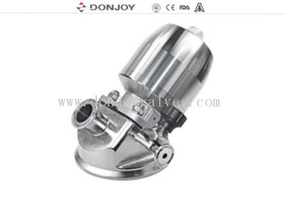 China 316L Pneumatic or Manual Tank Bottom Sanitary Diaphragm Valve 1'' - 4'' for sale