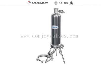 China Biogas Pipeline Filter Housing , 316L Stainless Steel Sever Cartridge Air Filter for sale