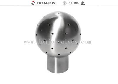 China Bolas fijas del espray del tanque de 360 grados para limpiar, cabeza limpia de la conexión de Pin del acero inoxidable 304 en venta