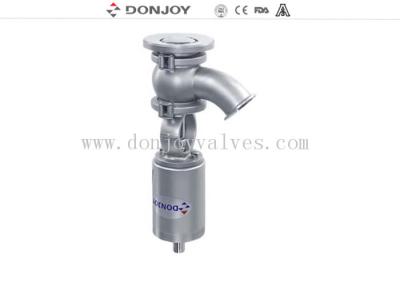 China Air / Spring Tank Bottom Valve SS316L Medium Pressure 45 Elbow Type for sale